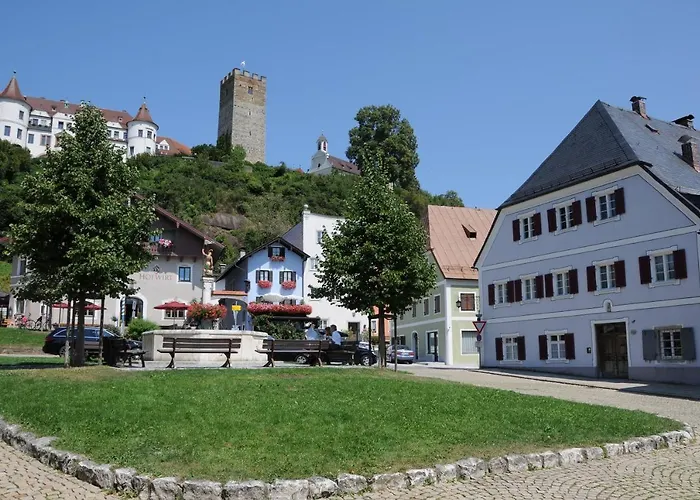 Tatil Evi Architektenhaus Reischl Mit Sauna