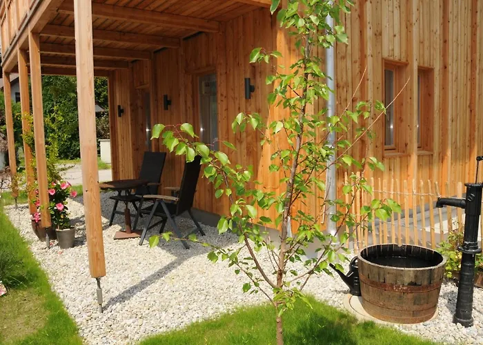 Tatil Evi Architektenhaus Reischl Mit Sauna